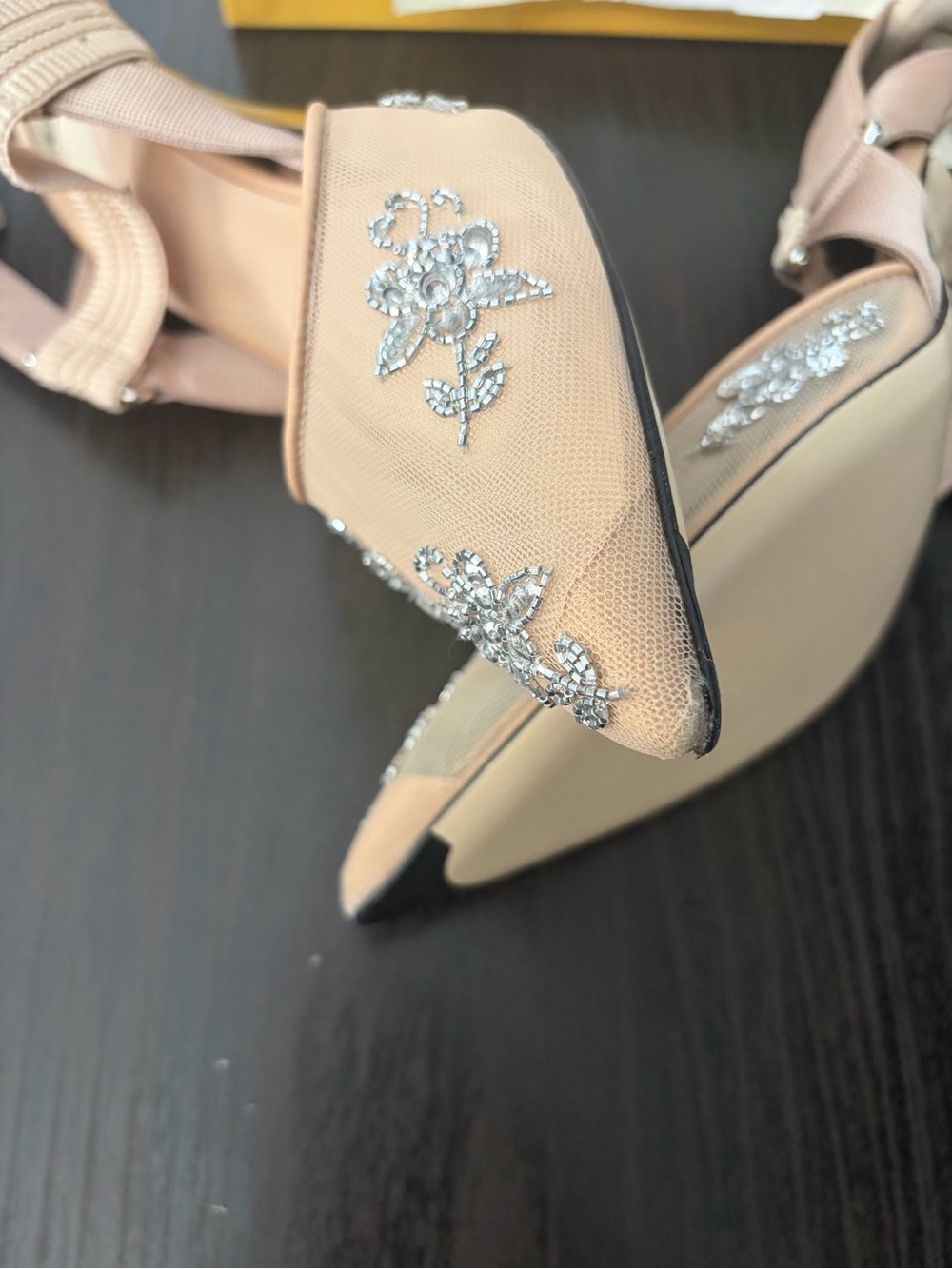 Fendi Colibrì Embellished Mesh Pumps - Picture 11 of 11